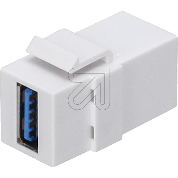 Keystone Verbinder USB-A-Buchse 3.0, 5Gbps, Winkel 08-10042